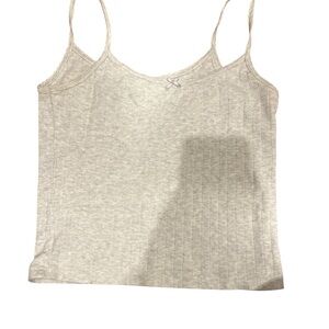 Brandy Melville Light Gray Camisole